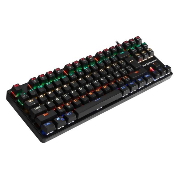 Teclado Gaming Mars Gaming MK4MINIBR LED Marrón 2 Teclado Gaming Mars Gaming MK4MINIBR LED Marrón 2