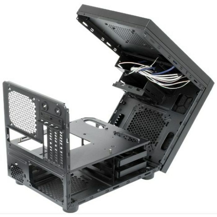Caja Semitorre ATX Chieftec CI-01B-OP Negro 2