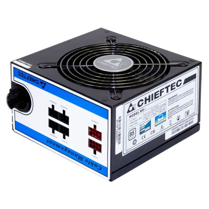 Chieftec CTG-550C Fuente Alimentación PC 550W 80 PLUS, ATX, PFC Activo, Semimodular, Serie A-80, 24-pin ATX