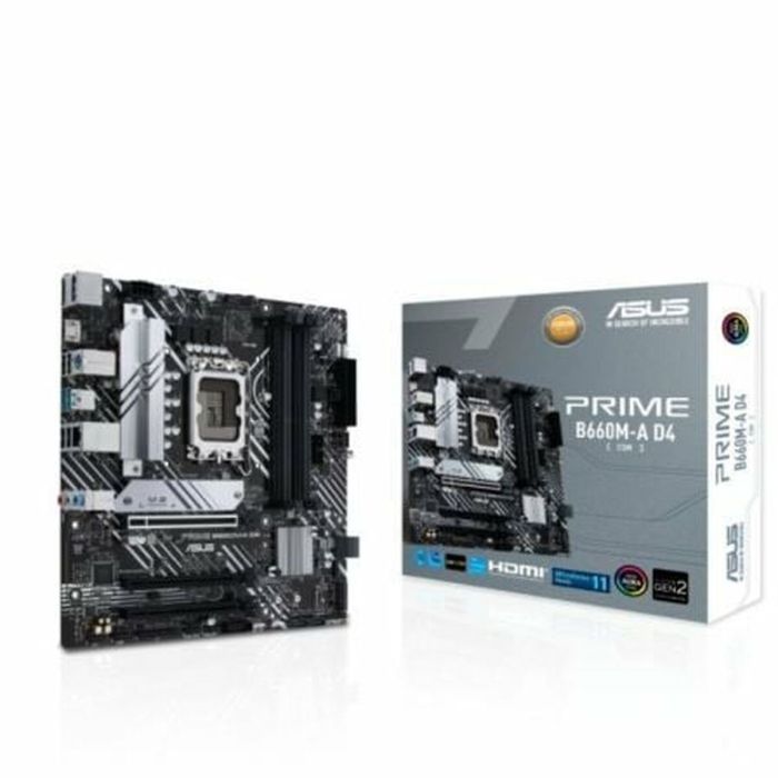 Placa Base Asus PRIME B660M-A D4 CSM LGA 1700 1