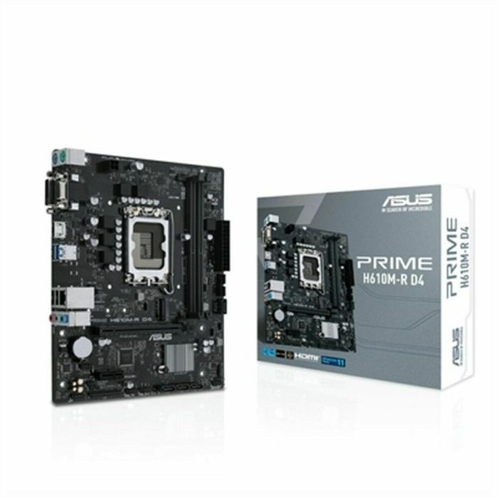 Placa Base Asus Prime H610M-R D4 Socket 1700/ Micro ATX/ Bulk