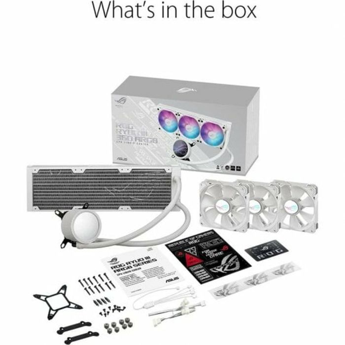 Kit de Refrigeración Líquida Asus ROG Ryuo III 360 ARGB White Edition 2 Kit de Refrigeración Líquida Asus ROG Ryuo III 360 ARGB White Edition 2