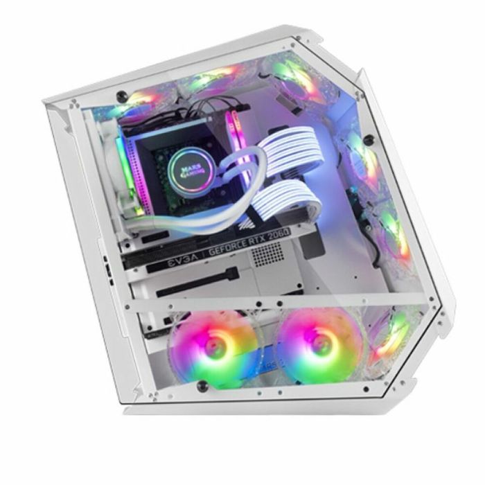 Caja Semitorre ATX Mars Gaming MC51W Blanco 1 Caja Semitorre ATX Mars Gaming MC51W Blanco 1