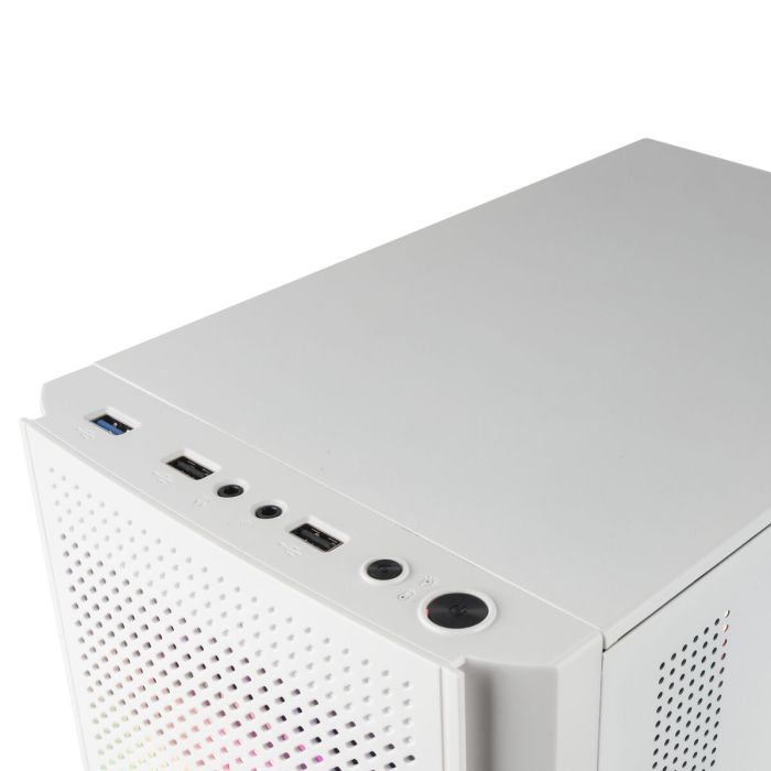 Caja Semitorre ATX Mars Gaming MC300W Blanco RGB 1