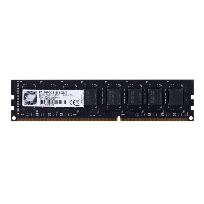 Memoria RAM GSKILL DDR3-1600 CL5 8 GB Memoria RAM GSKILL DDR3-1600 CL5 8 GB