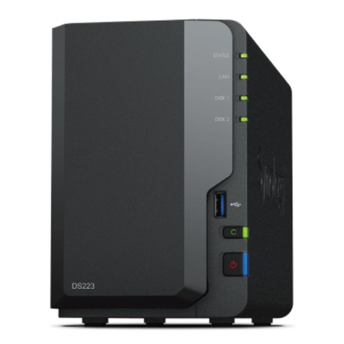 Almacenamiento en Red NAS Synology DS223 Negro