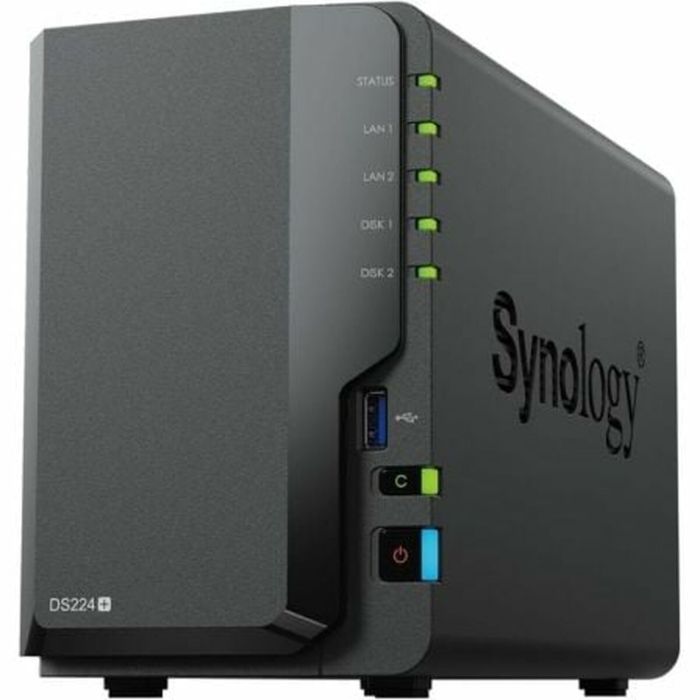 Almacenamiento en Red NAS Synology Diskstation DS224 Negro Intel Celeron J4125