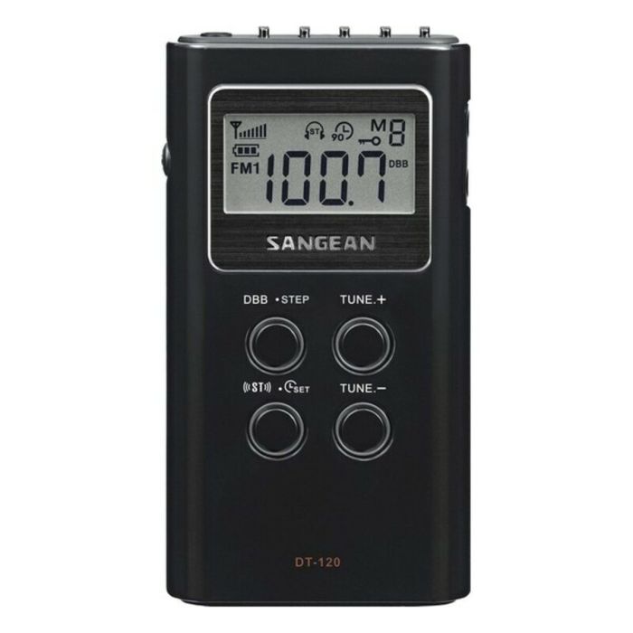 Radio Portátil Sangean DT-210 Plateado 1