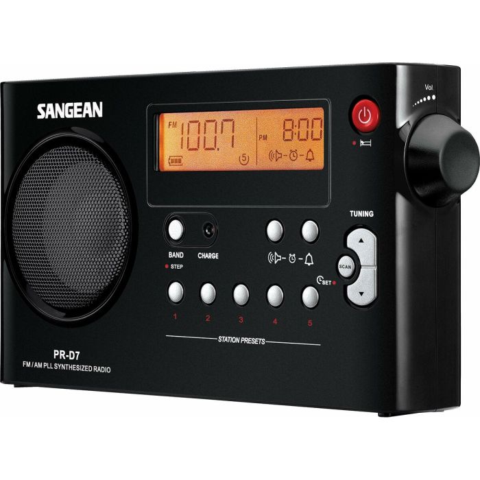 Radio Sangean PR-D7 Negro