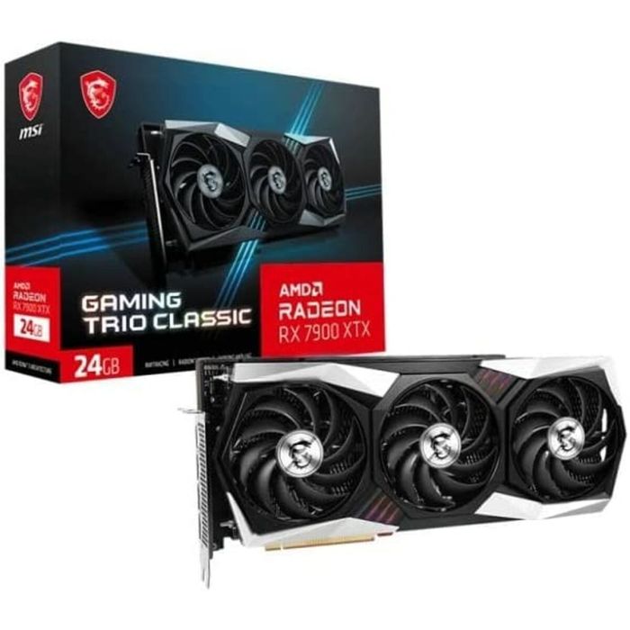 MSI Radeon RX 7900 XTX Gaming Trio Classic 24G AMD Radeon RX 7900 XT 24 GB GDDR6 MSI Radeon RX 7900 XTX Gaming Trio Classic 24G AMD Radeon RX 7900 XT 24 GB GDDR6