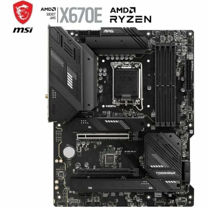 Placa Base MSI MAG X670E TOMAHAWK WIFI AMD AMD X670 AMD AM5 6