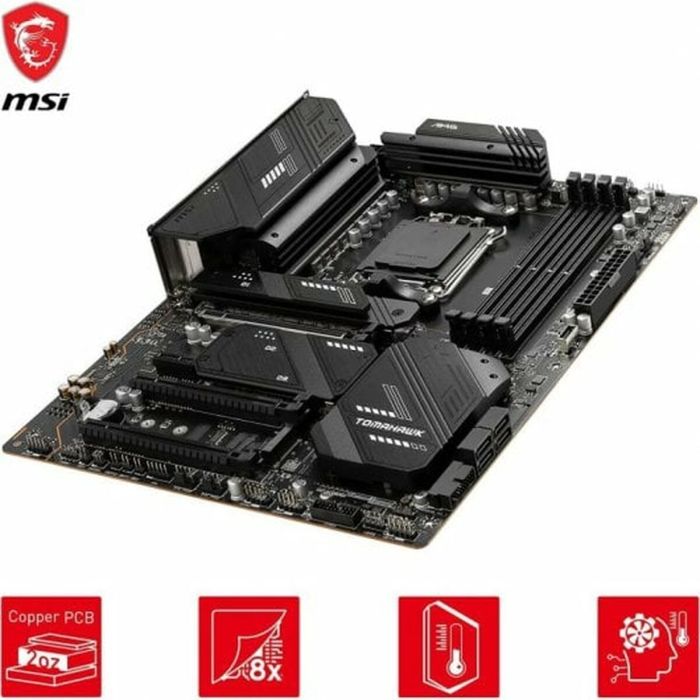 Placa Base MSI MAG X670E TOMAHAWK WIFI AMD AMD X670 AMD AM5 4