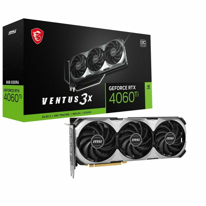 Tarjeta Gráfica MSI 912-V515-016 Geforce RTX 4060 Ti 8 GB GDDR6 GDDR6X 8