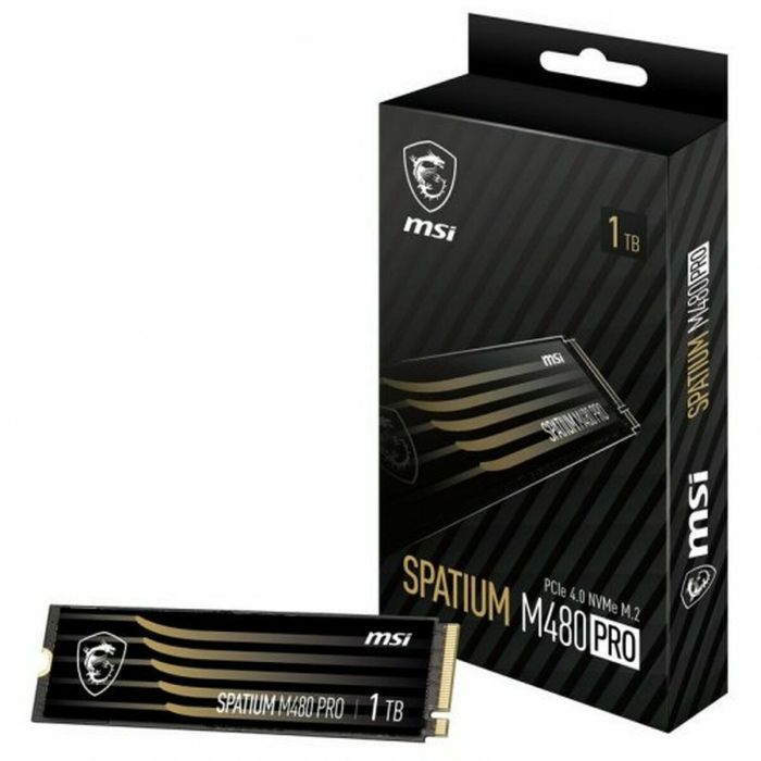 MSI SPATIUM M480 PRO PCIe 4.0 NVMe M.2 1TB PCI Express 4.0 3D NAND