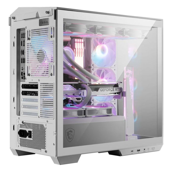 Caja Semitorre ATX MSI MAG PANO M100R PZ Blanco 11