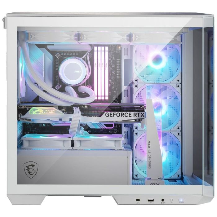 Caja Semitorre ATX MSI MAG PANO M100R PZ Blanco 3