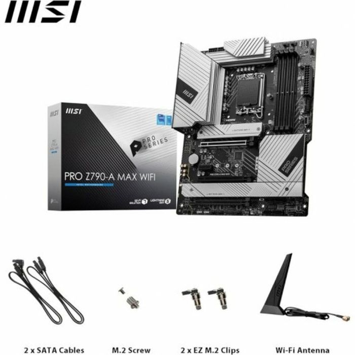 Placa Base MSI PRO Z790-A MAX WIFI DDR5 ATX 1700 LGA 1700 1