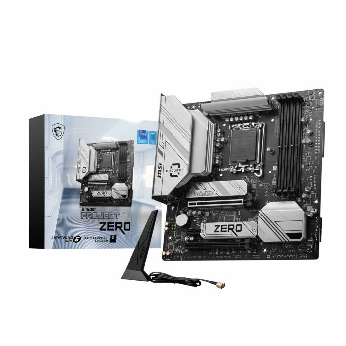 Placa Base MSI B760M PROJECT ZERO LGA 1700 4