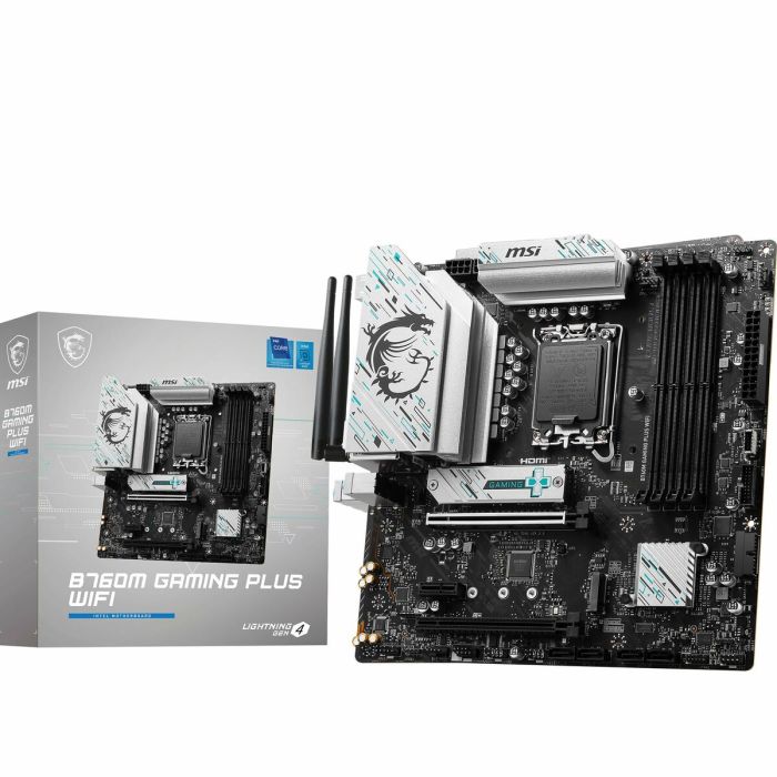 Placa Base MSI B760M GAMING PLUS WIFI LGA 1700 1