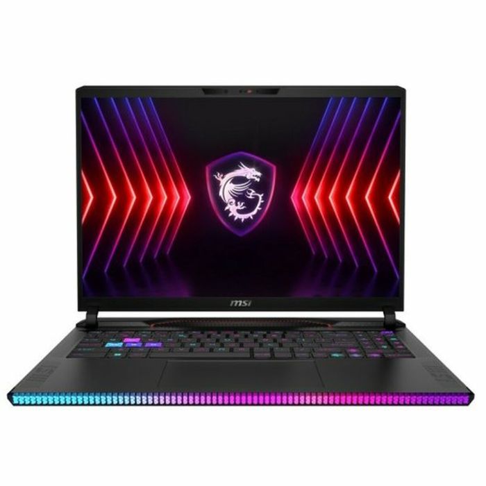 MSI Gaming Raider GE68 HX 14VHG-432ES Intel® Core™ i9 i9-14900HX Portátil 40,6 cm (16") Quad HD+ 32 GB DDR5-SDRAM 2 TB SSD NVIDIA GeForce RTX 4080 Wi-Fi 7 (802.11be) Windows 11 Home Negro