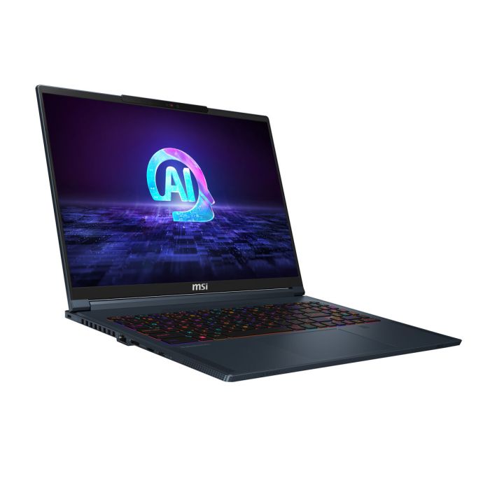 Laptop MSI Stealth 16 AI Studio A1VHG-030ES Qwerty Español Intel Core Ultra 9 185H 16" 32 GB RAM 2 TB SSD NVIDIA GeForce RTX 408 3
