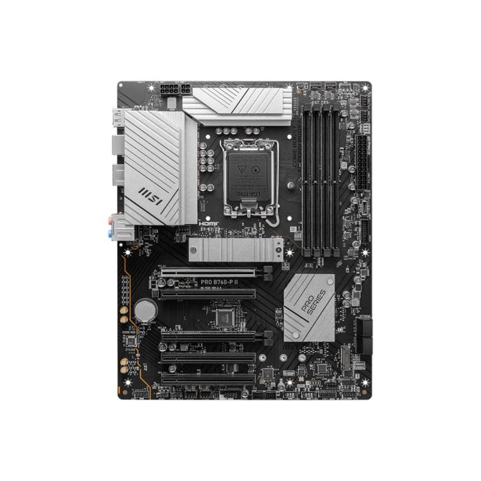 Placa MSI Pro B760-P Ii,Intel,1700,B760,4Ddr5,128Gb,Hdmi+Dp,4Sata+2M.2,4Usb 3.2+2Usb-C,2.5Gb,Atx