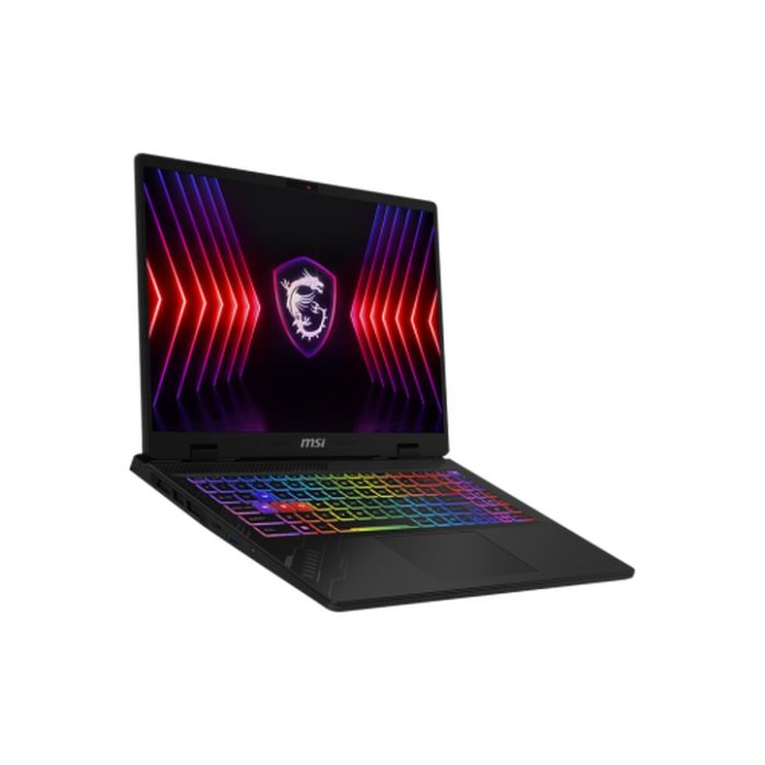 MSI PORTATIL CROSSHAIR 16 HX D14VFKG-254XES. 16" FHD+(1920 x 1200) 144HZ. I7-14650HX Processor. RTX 4060 GDDR6 8GB. DDR5 16GB*2. 1TB SSD. SIN S.O.