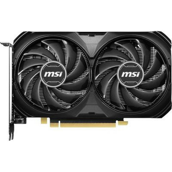 Vga MSI Rtx 4060 Ti 8G Ventus 2X Black E1 Oc,Nv,Rtx4060Ti,Gddr6,8Gb,128Bit,Hdmi+3Dp (2 Ventiladores)