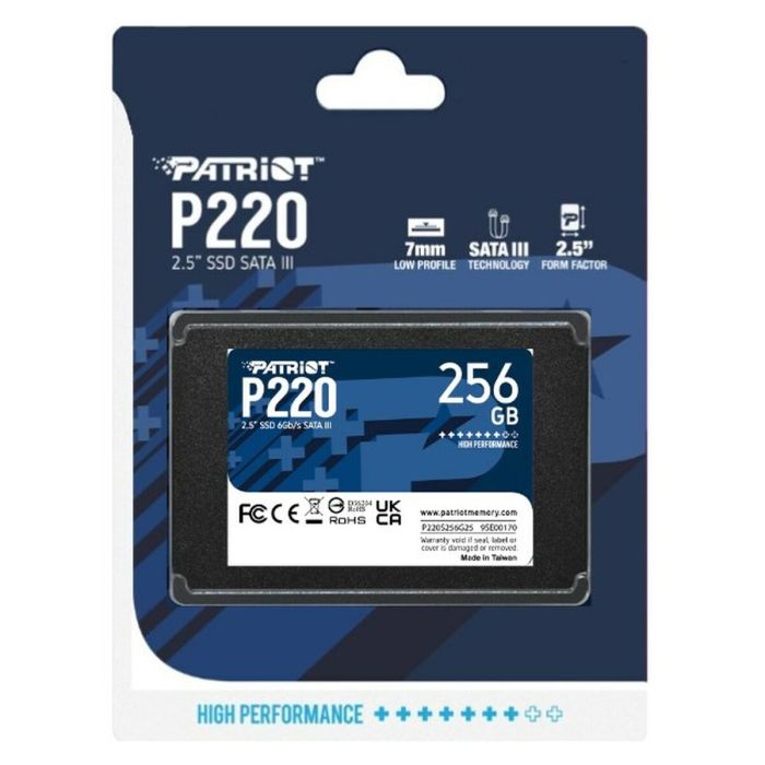 Disco Duro Patriot Memory P220 256GB 256 GB SSD 1 Disco Duro Patriot Memory P220 256GB 256 GB SSD 1