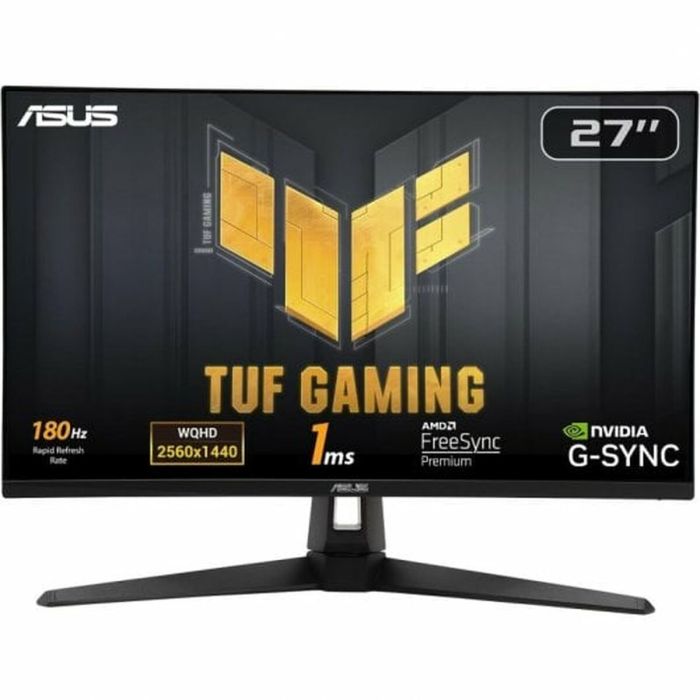 Monitor Gaming Asus TUF VG27AQ3A 27"/ QHD/ 1ms/ 180Hz/ IPS/ Multimedia/ Negro