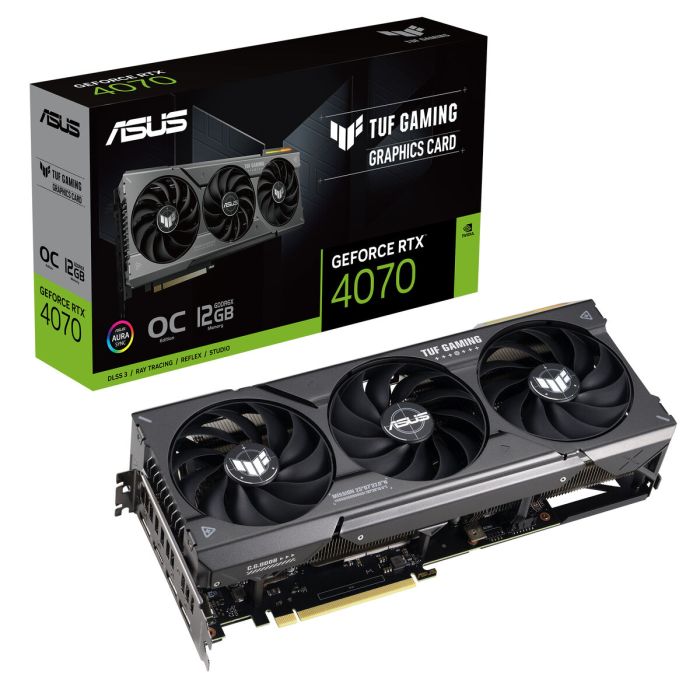 Tarjeta Gráfica Asus TUF-RTX4070-O12G-GAMING GEFORCE RTX 4070 12 GB GDDR6X 2