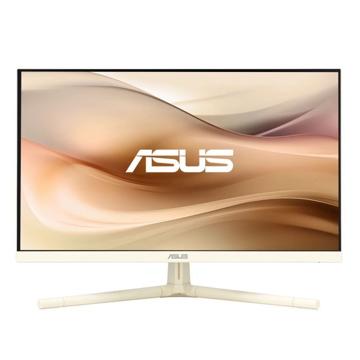 Monitor Profesional Asus VU249CFE-M 23.8"/ Full HD/ Regulable en altura/ Oat Milk