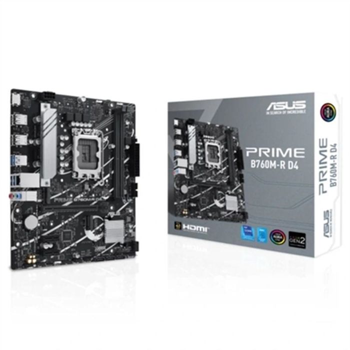 Placa Base Asus PRIME B760M-R D4 Intel B760 LGA 1700