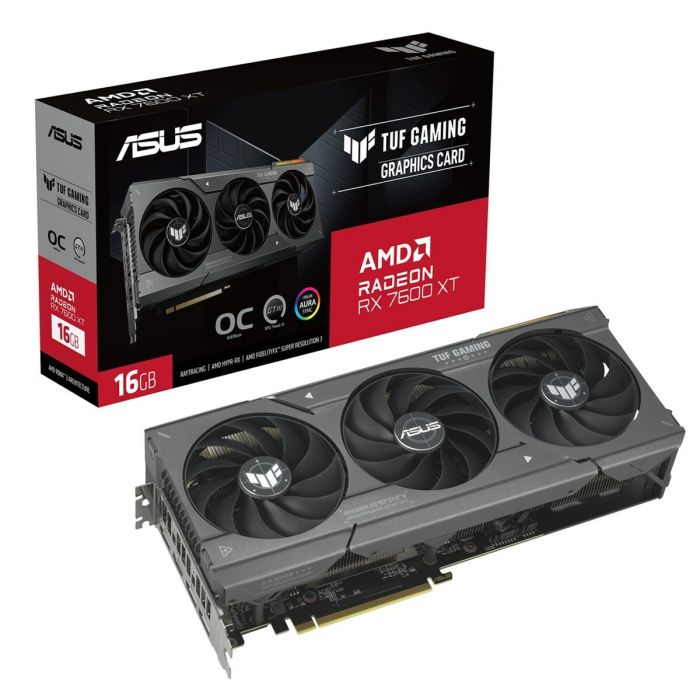 Tarjeta Gráfica Asus TUF-RX7600XT-O16G 16 GB GDDR6 8