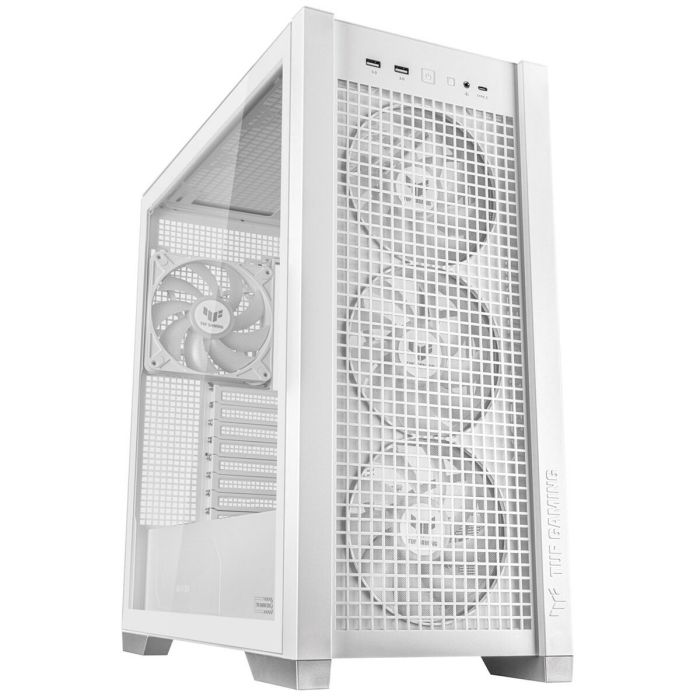 Caja Semitorre ATX Asus TUF GAMING GT302 TG ARGB Blanco 14