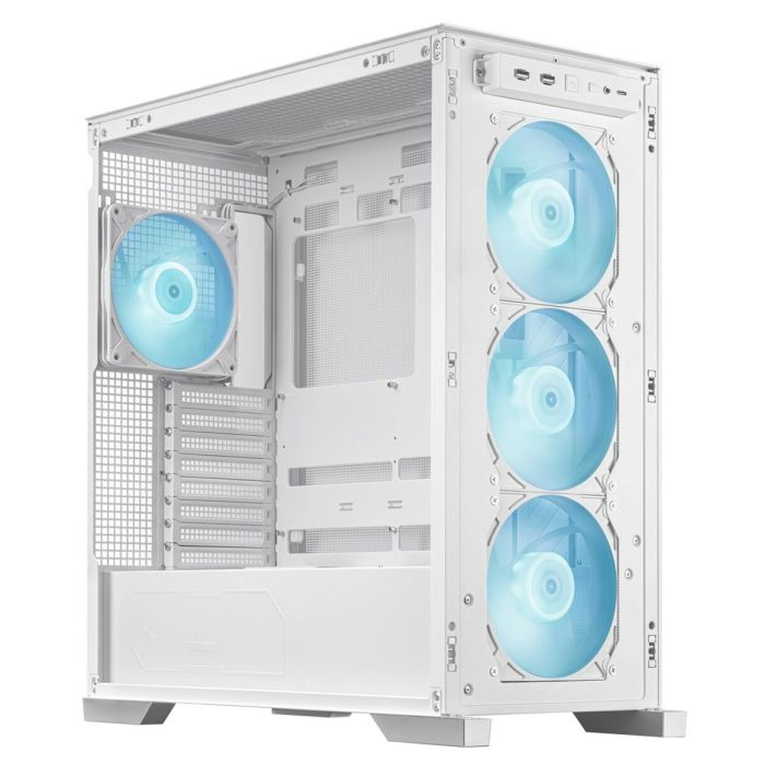 Caja Semitorre ATX Asus TUF GAMING GT302 TG ARGB Blanco 8