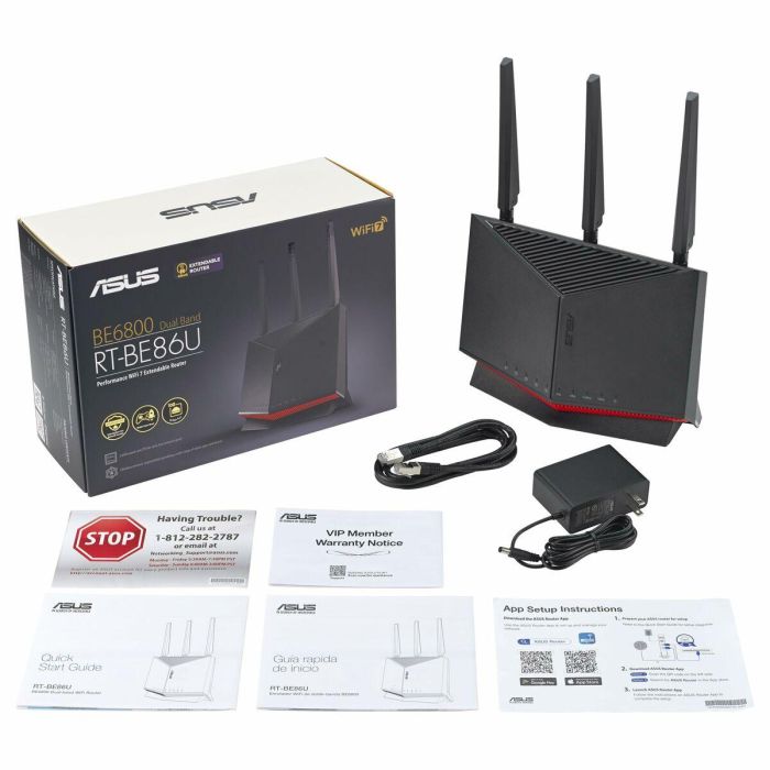 Router Asus RT-BE86U 5 GHz 1