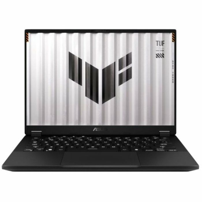 ASUS TUF Gaming FA401UU-RG025 - Ordenador Portátil Gaming de 14" WQXGA (AMD Ryzen 7 8845HS, 32GB RAM, 1TB SSD, NVIDIA RTX 4050 6GB, Sin Sistema Operativo) Gris Jager - Teclado QWERTY español