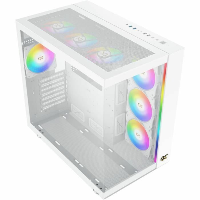 Caja Semitorre ATX XIGMATEK AQUA Ultra Air Arctic Blanco 1