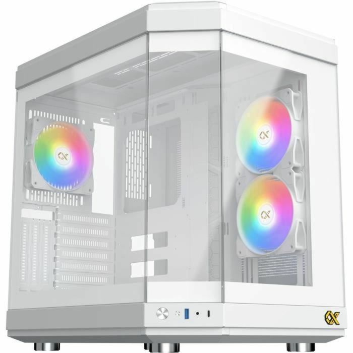 Caja de PC - XIGMATEK - CUBI Arctic (Blanco) - Cubo - Formato E-ATX - 6x120mm A-RGB Caja de PC - XIGMATEK - CUBI Arctic (Blanco) - Cubo - Formato E-ATX - 6x120mm A-RGB