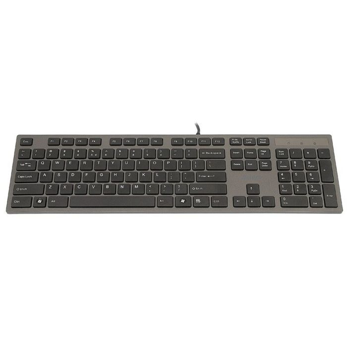 Teclado A4 Tech KV-300H QWERTY Negro Gris Monocromo Negro/Gris 2