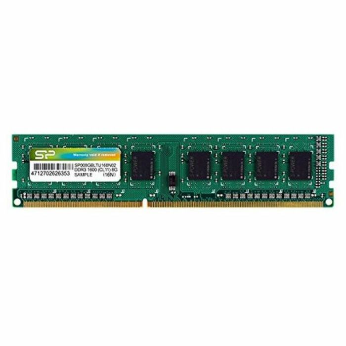 Memoria RAM Silicon Power DDR3 240-pin DIMM 8 GB 1600 Mhz DDR3 SDRAM 3
