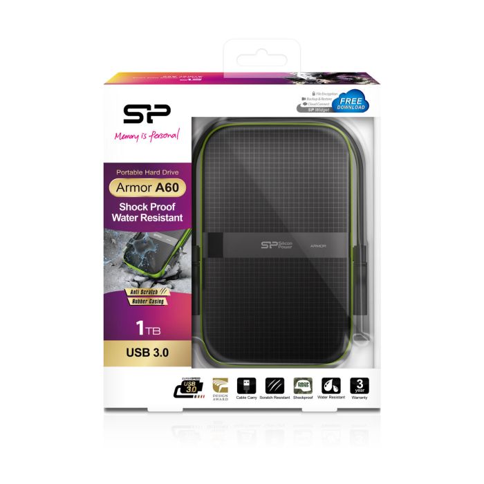 Disco Duro Externo Silicon Power Armor A60 1 TB 2