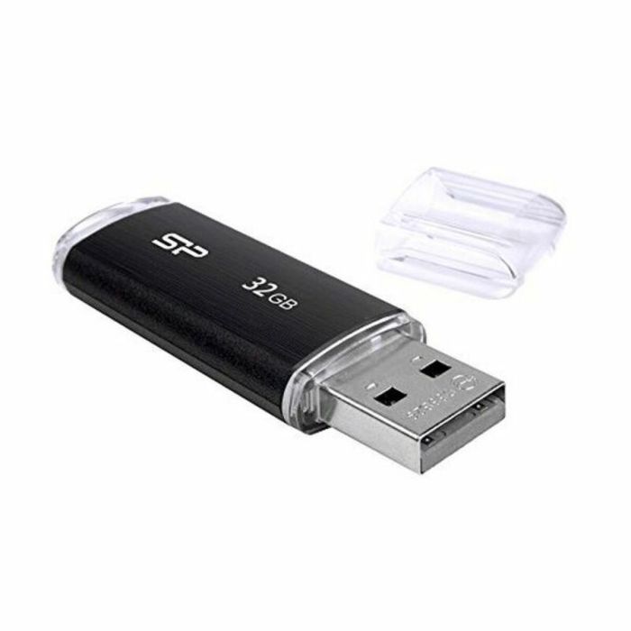 Memoria USB Silicon Power SP032GBUF2U02V1K 32 GB USB 2.0 Negro 32 GB 2