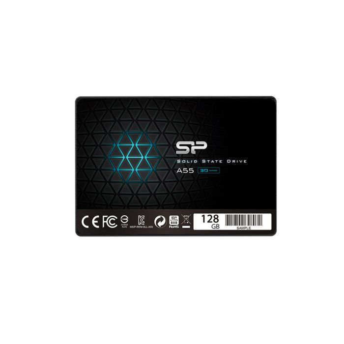 Disco Duro Silicon Power SP128GBSS3A55S25 128 GB SSD 4 Disco Duro Silicon Power SP128GBSS3A55S25 128 GB SSD 4