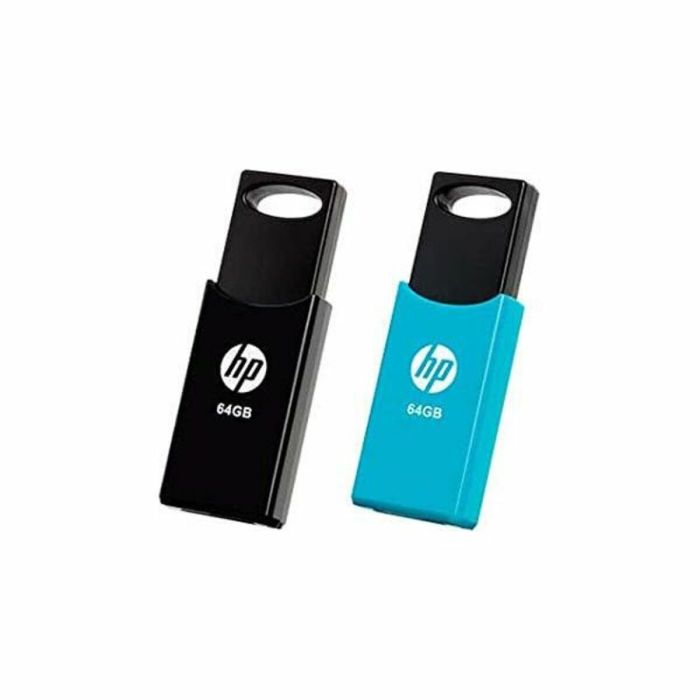 Memoria USB HP 212 USB 2.0 Azul/Negro (2 uds) 2