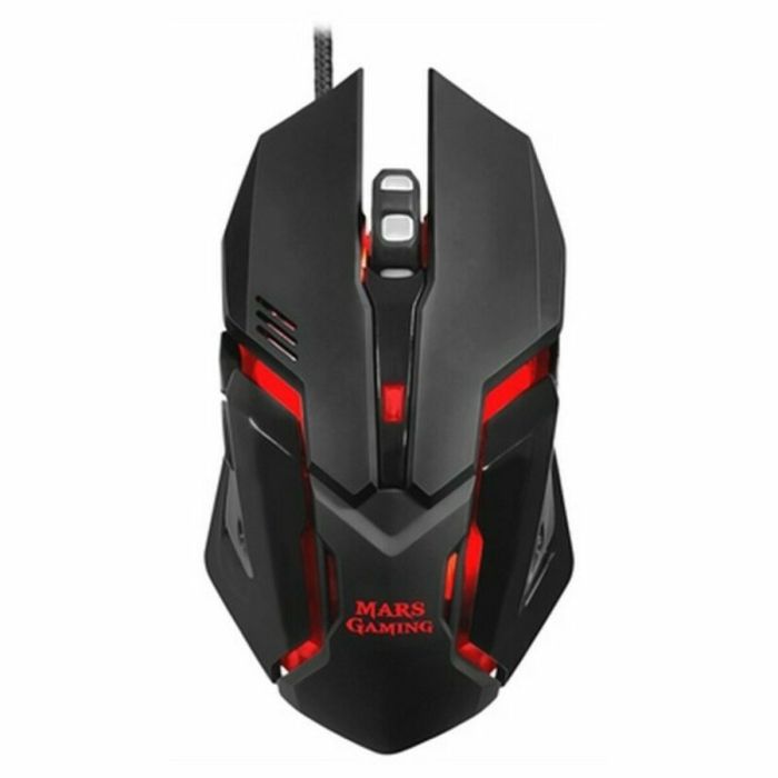Ratón Gaming Mars Gaming MRM0 4000 DPI Negro Ratón Gaming Mars Gaming MRM0 4000 DPI Negro