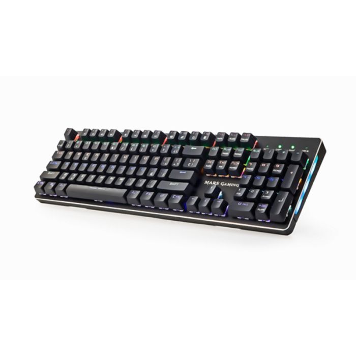 Teclado Gaming Mars Gaming MK4B USB RGB SWITCH Negro Azul 6 Teclado Gaming Mars Gaming MK4B USB RGB SWITCH Negro Azul 6