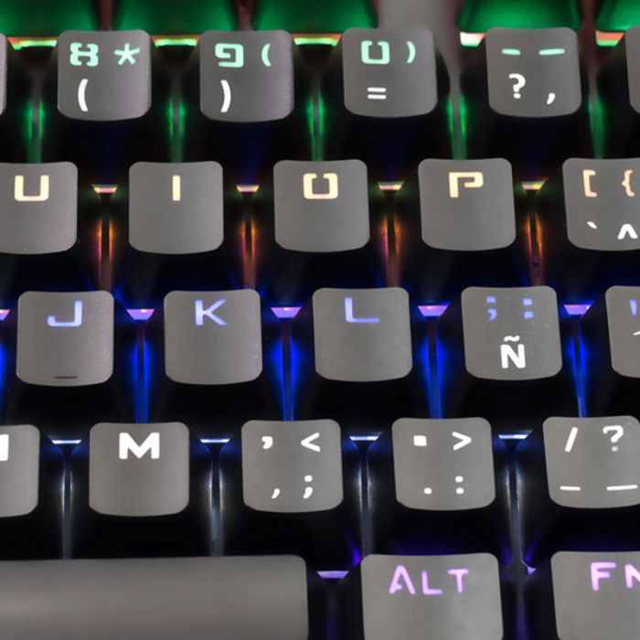 Teclado Gaming Mars Gaming MK4B USB RGB SWITCH Negro Azul 5 Teclado Gaming Mars Gaming MK4B USB RGB SWITCH Negro Azul 5