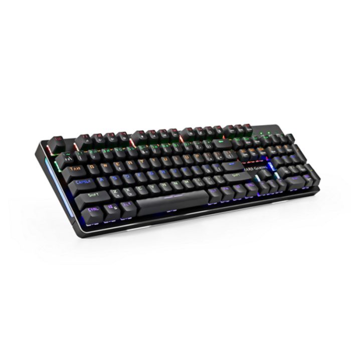 Teclado Gaming Mars Gaming MK4B USB RGB SWITCH Negro Azul 1 Teclado Gaming Mars Gaming MK4B USB RGB SWITCH Negro Azul 1